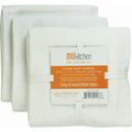 Mukitchen WHT FlourSack Towel, 3PK 6600-1201